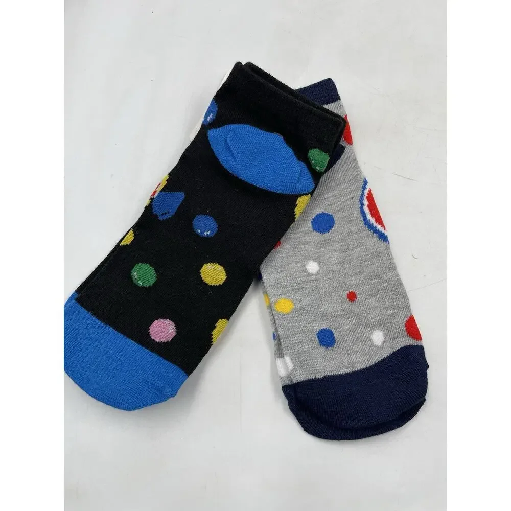 Dubble Bubble 2-Pack Socks Shoe Size 6-12